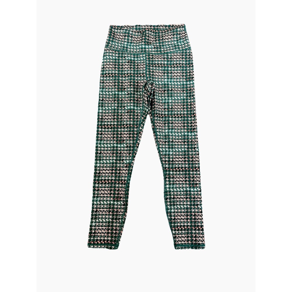 Fabletics Athleisure green pixelated high waist Size Small workout leggings - Picture 6 of 6